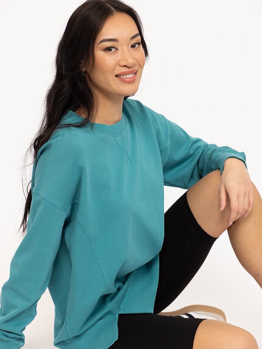 Women's Washed Sweatshirt