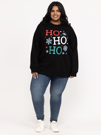 Women's Ho Ho Ho Sweatshirt Women's Ho Ho Ho Sweatshirt