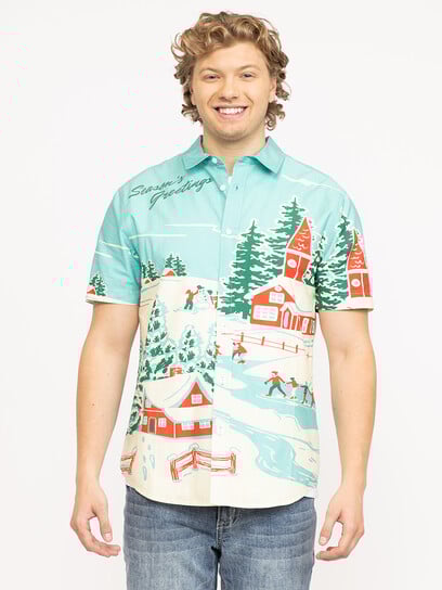 Men's Season's Greetings Shirt Men's Season's Greetings Shirt