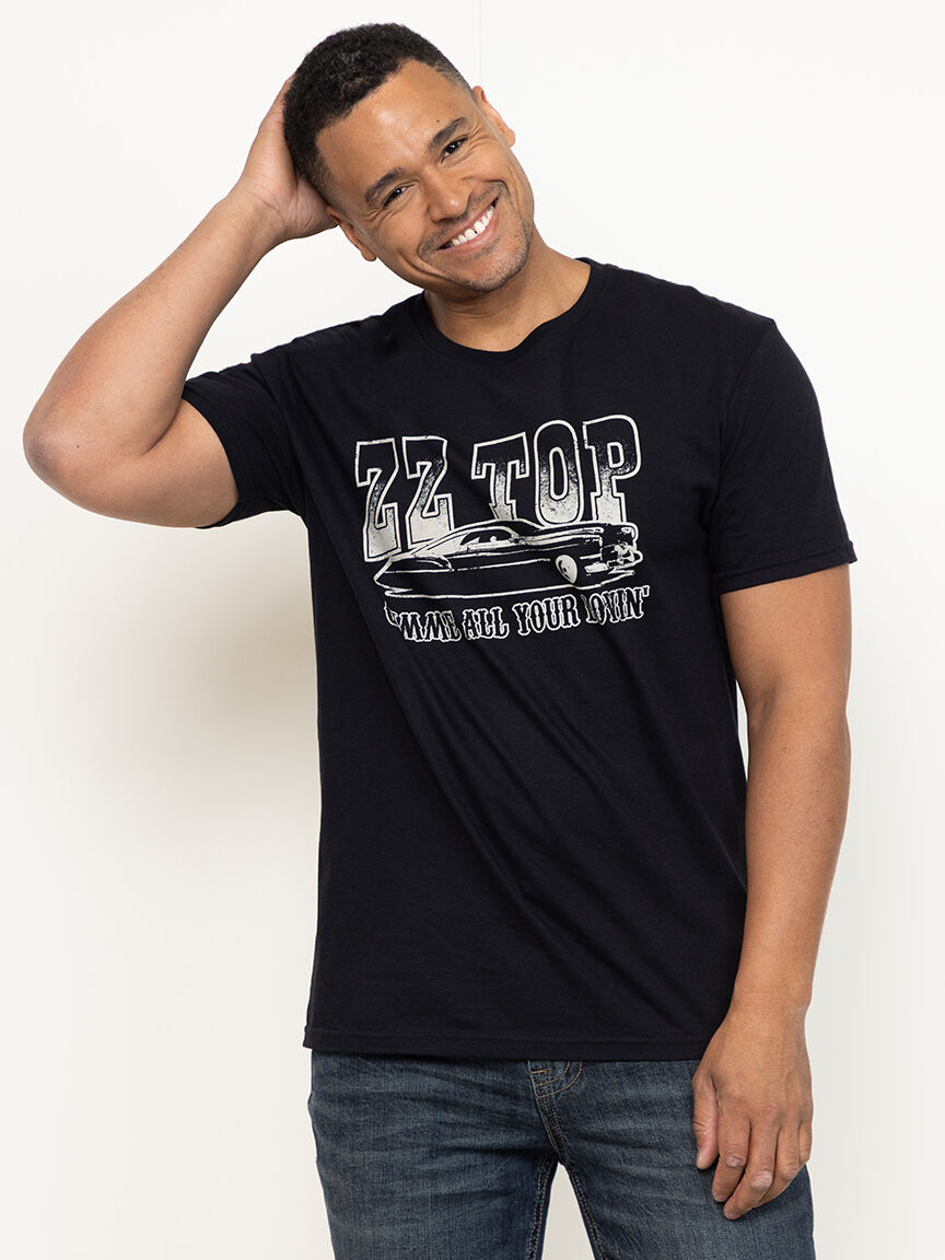Men's ZZ Top Tee Warehouse One