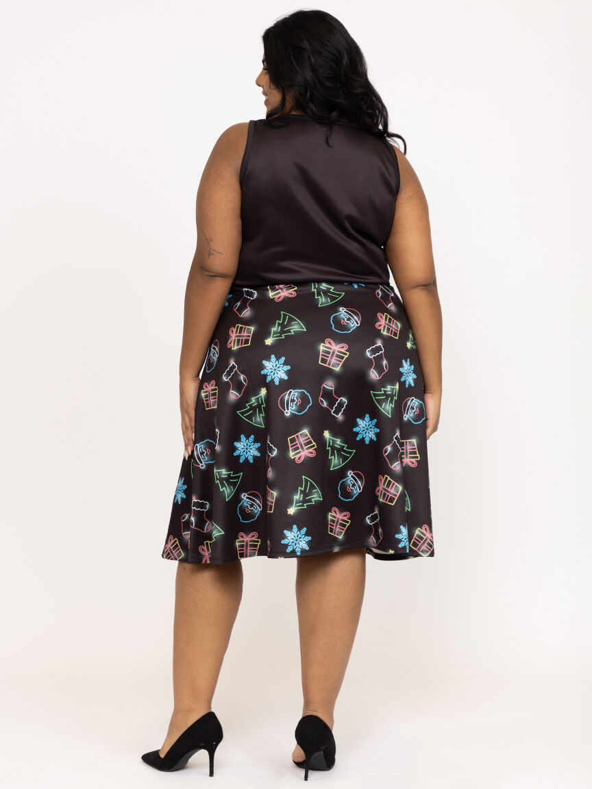 Women's Xmas Skater Dress