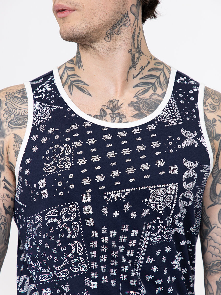 Men's Bandana Tank