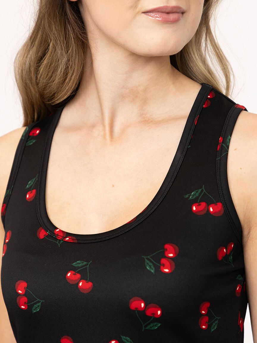 Women's Cherry Skater Dress