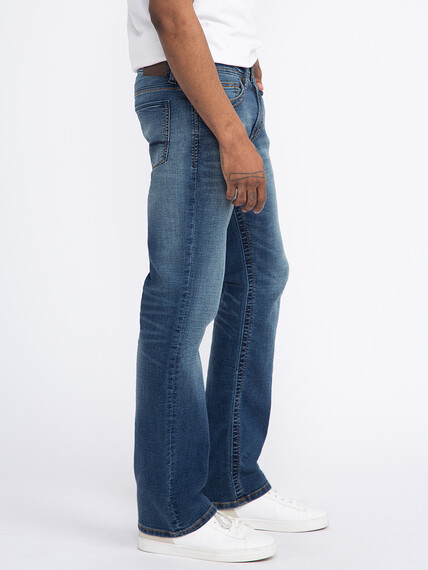 Men's Comfort Denim Classic Boot Jeans Image 3