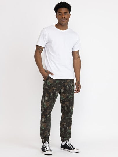 Men's Camo Twill Jogger Men's Camo Twill Jogger