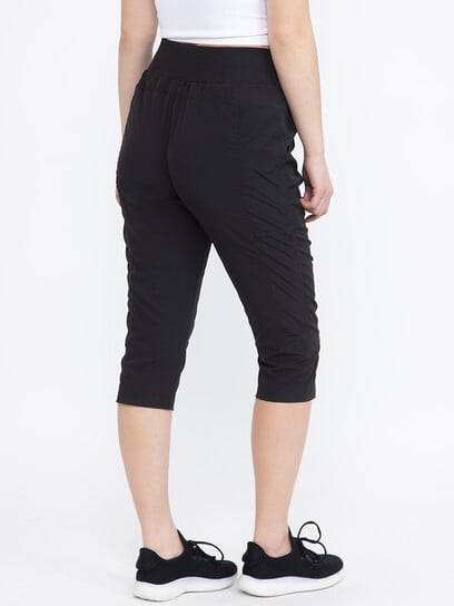 Women's Ruched Hybrid Capri Women's Ruched Hybrid Capri