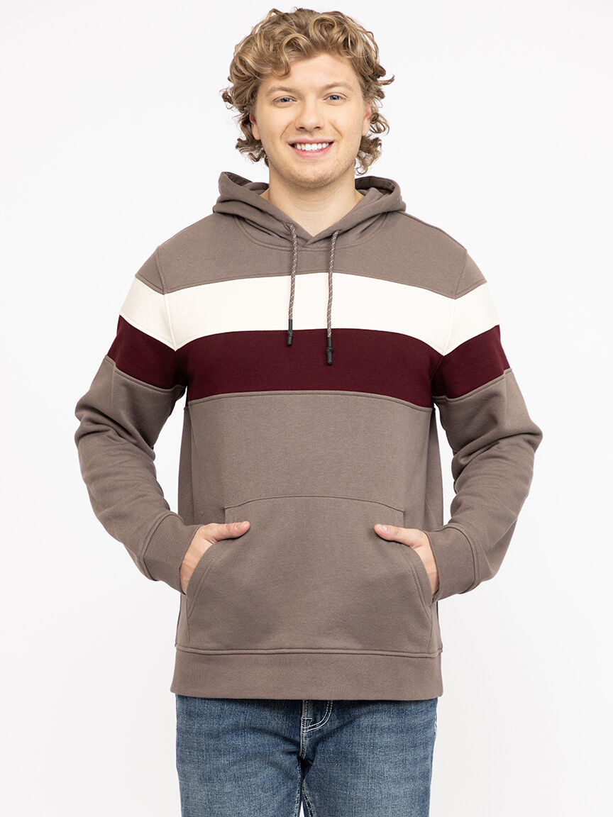 Men's Colourblock Hoodie