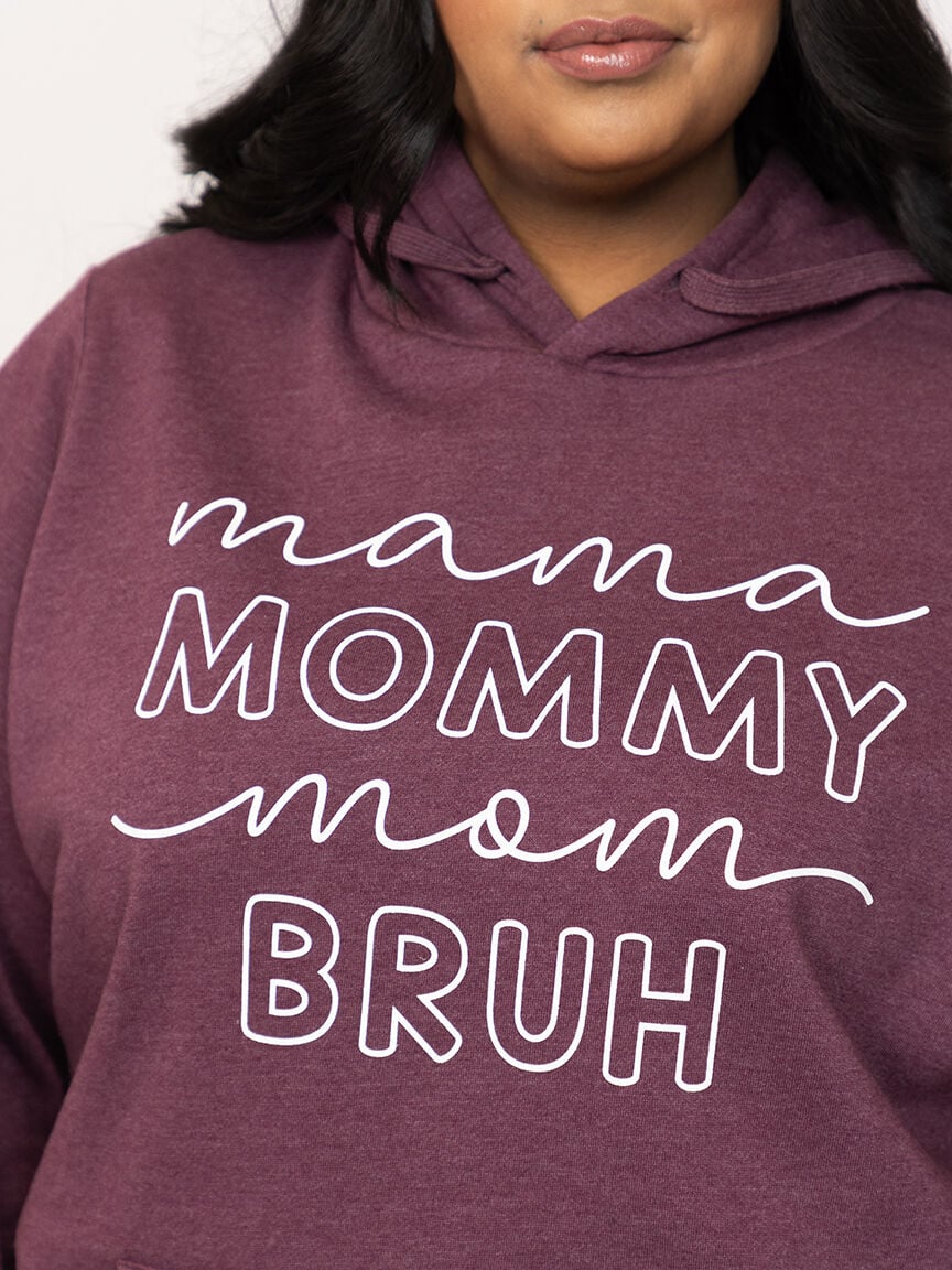 Women's Mama Bruh Hoodie