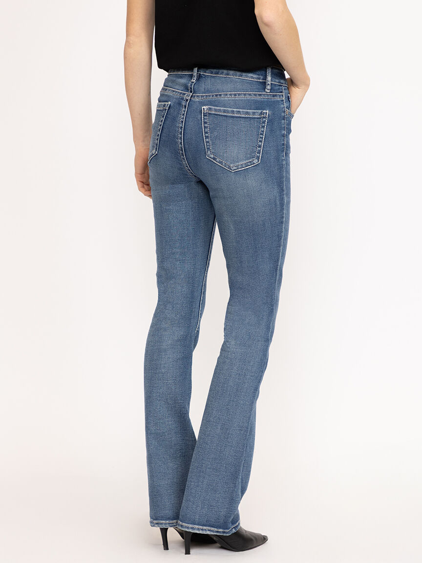 Women's Medium Wash Baby Boot Jeans