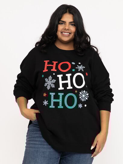 Women's Ho Ho Ho Sweatshirt Women's Ho Ho Ho Sweatshirt