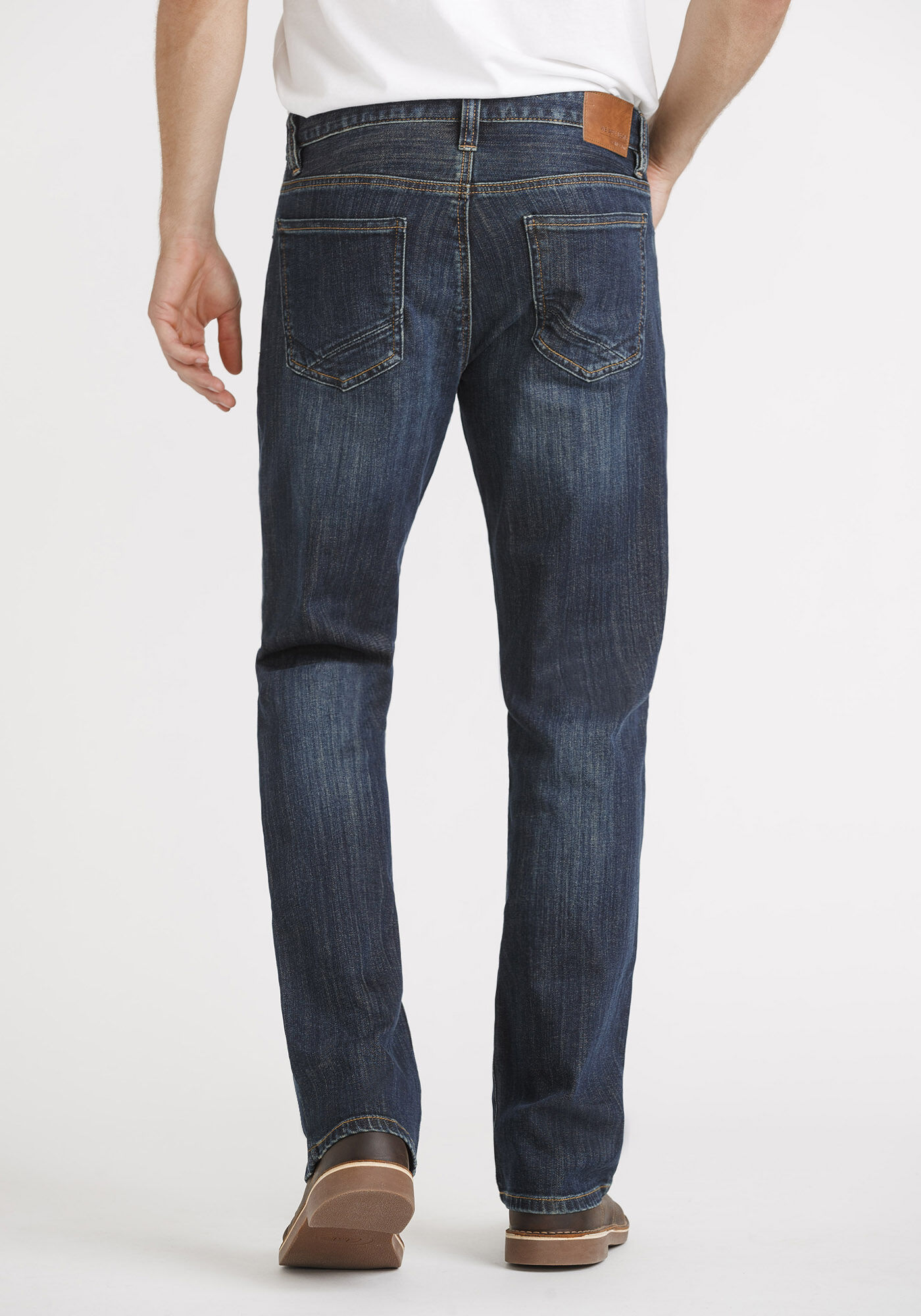 パンツ Roots Double Waist Boots-Cut Denim MUSINSA公式 | SCULPTOR Double Waist Boots Cut Denim Mid Blue