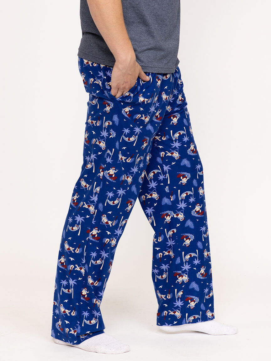 Men's Surfing Santa Pants
