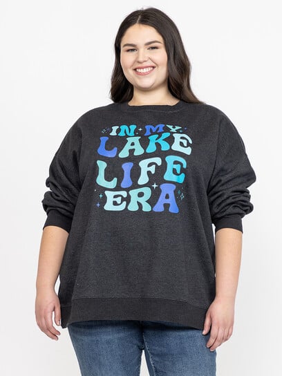 Women's Graphic Oversize Sweatshirt Women's Graphic Oversize Sweatshirt