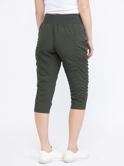Women's Ruched Hybrid Capri Women's Ruched Hybrid Capri Image 3