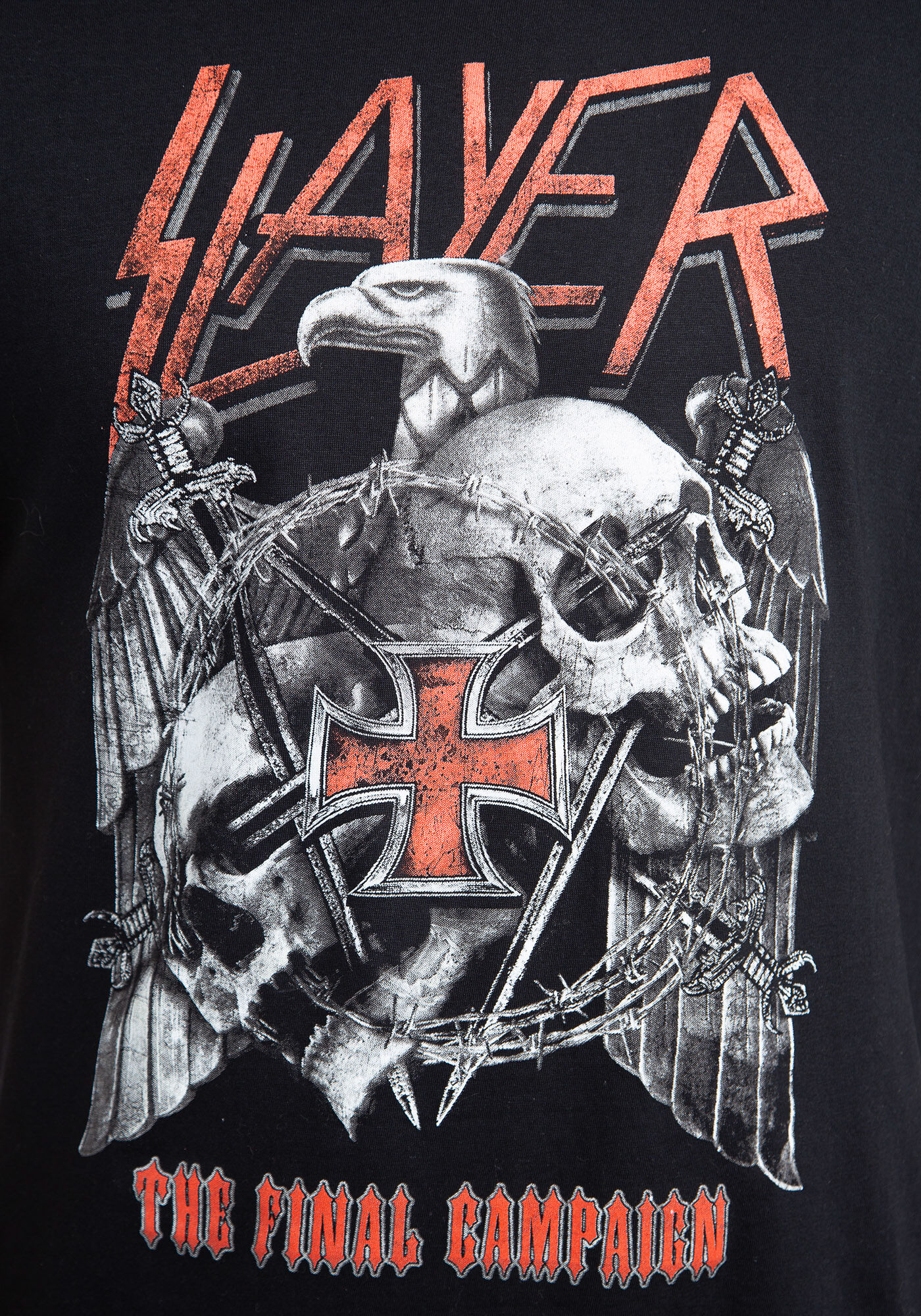 SLAYER Tシャツ THE FINAL CAMPAIGN Slayer The Final Campaign T-shirt - TokoPyramid