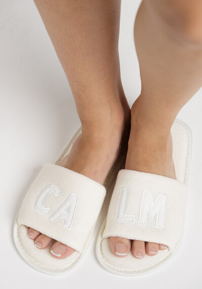 Women's Calm Slide Slippers Image 1