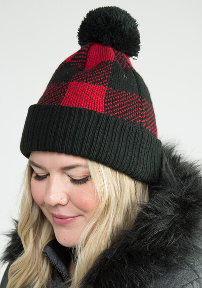 Buffalo Plaid Toque Buffalo Plaid Toque Image 2