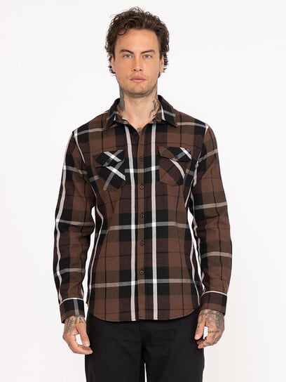 Men's Plaid Flannel Shirt Men's Plaid Flannel Shirt