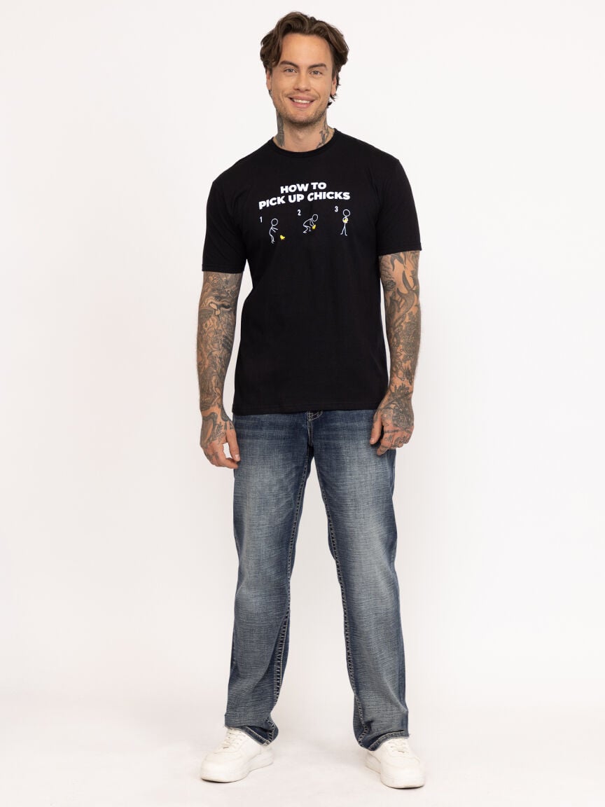 Men's How To Pick Up Chicks Tee