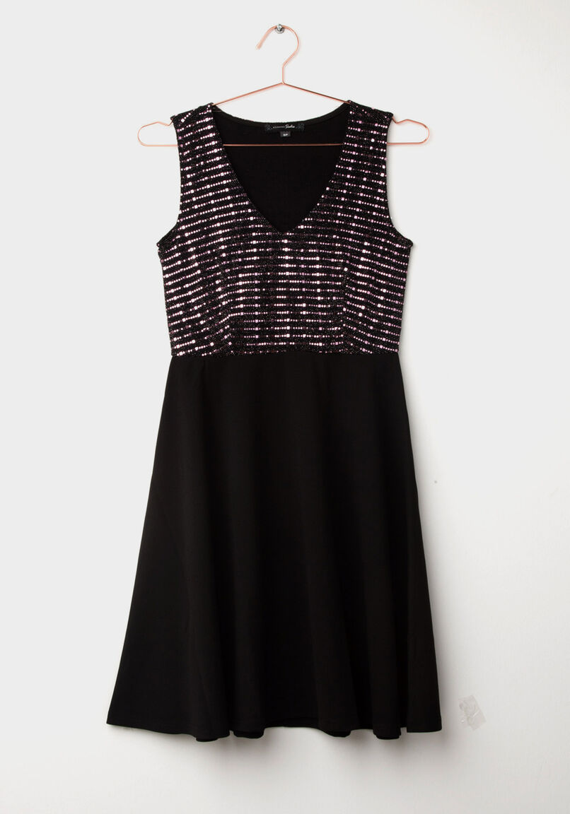 Women's Sequin Top Dress Warehouse One Women's Sequin Top Dress Warehouse One