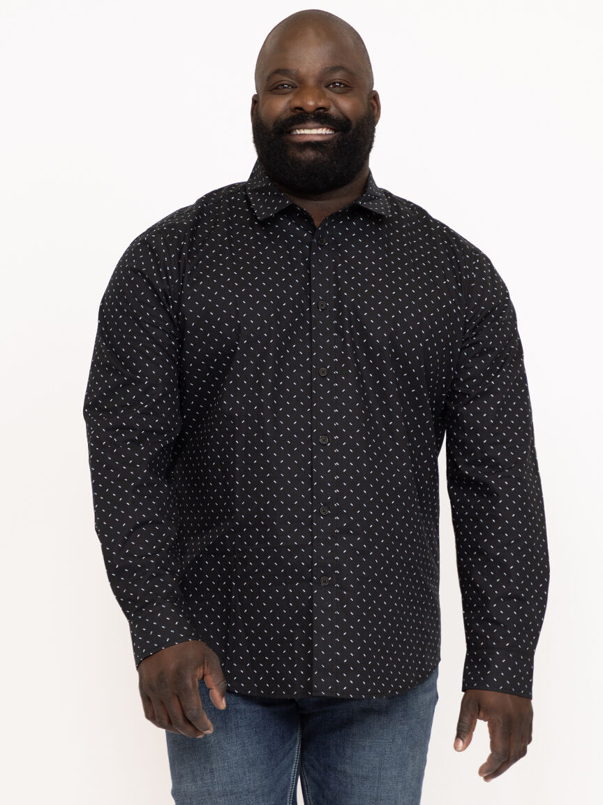 Men's Dot Print Shirt