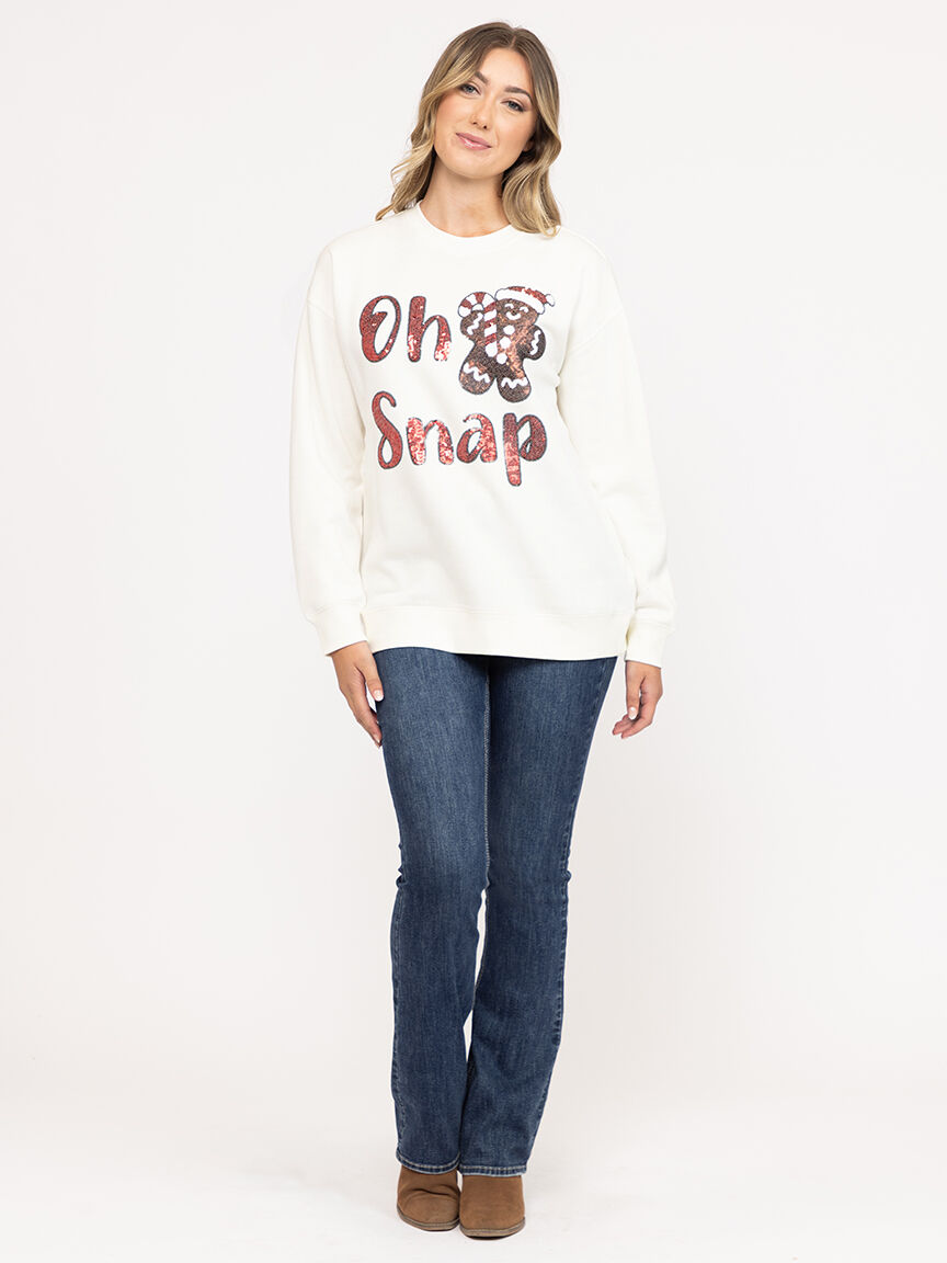 Women's Gingerbread Sweatshirt