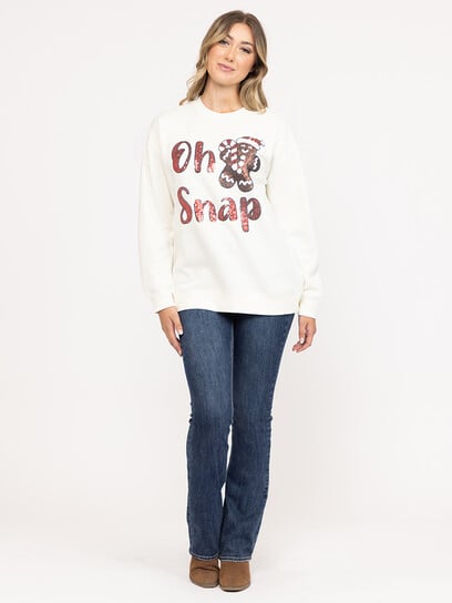 Women's Gingerbread Sweatshirt Women's Gingerbread Sweatshirt