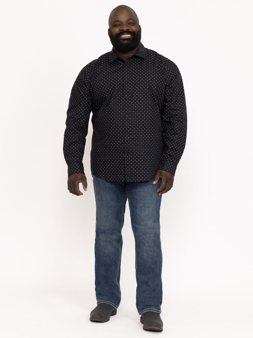 Men's Dot Print Shirt
