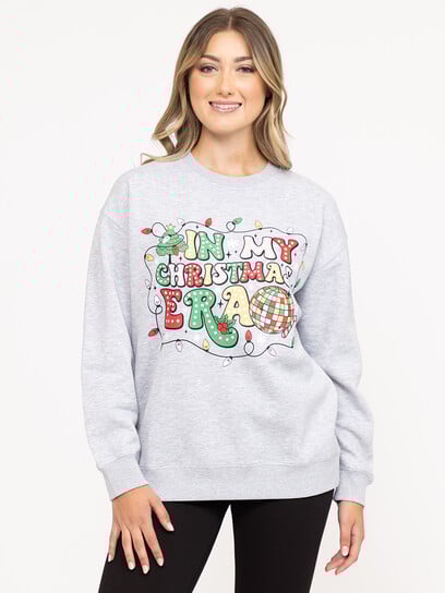 Women's Christmas Era Sweatshirt Women's Christmas Era Sweatshirt