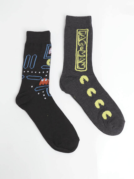 Men's Pacman Crew Socks Image 1