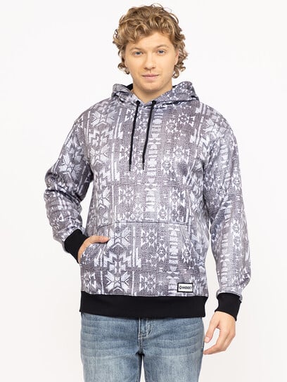 Men's Geometric Hoodie Men's Geometric Hoodie