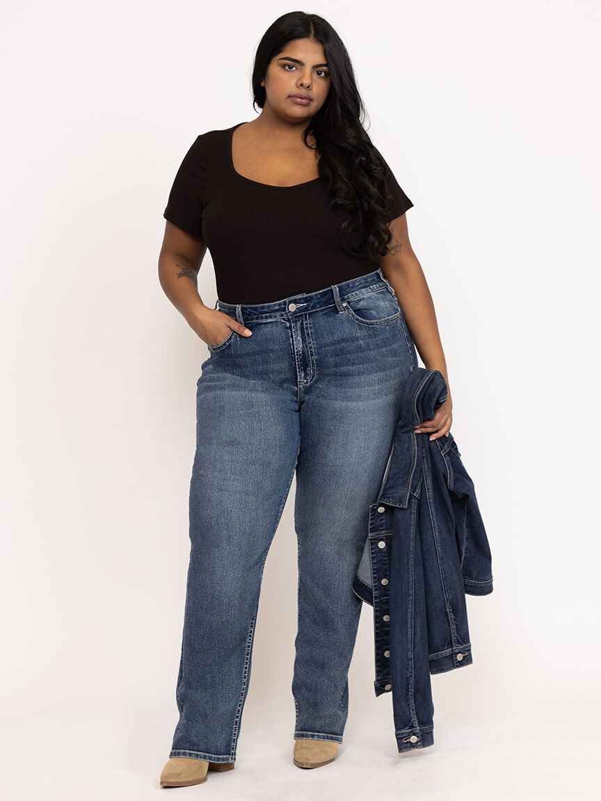 Women's Rib Sweetheart Tee