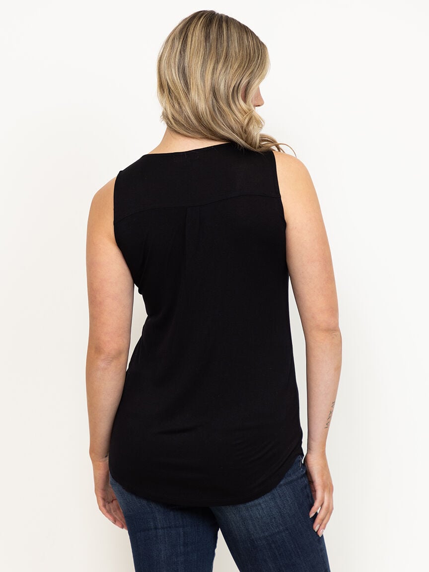 Women's Half Zip Tank