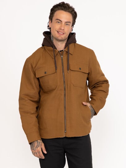 Men's Sherpa Lined Shirt Jacket Men's Sherpa Lined Shirt Jacket