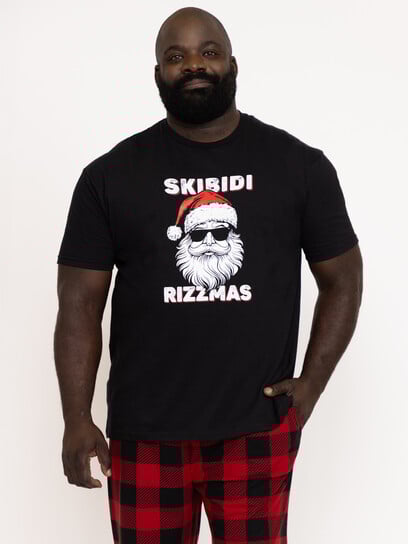 Men's Skibidi Rizzmas Tee Men's Skibidi Rizzmas Tee
