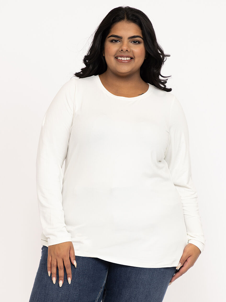 Women's Crew Neck Long Sleeve Tee