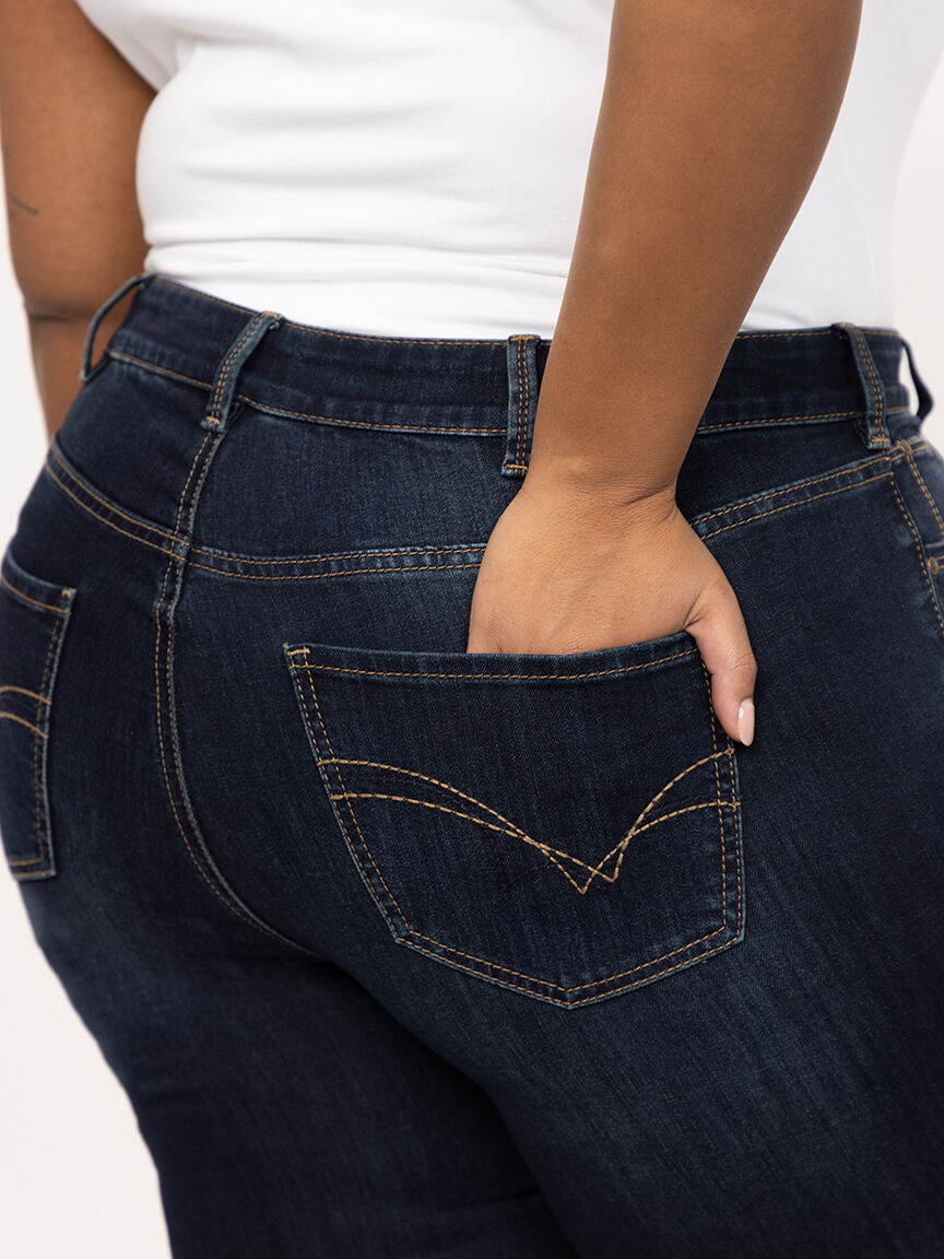 Women's Plus Baby Boot Jeans