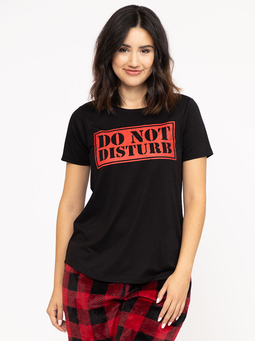 Women's Do Not Distrub Sleep Tee