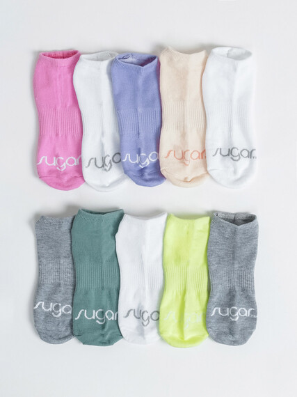 Women's SUGAR No Show Socks Image 2