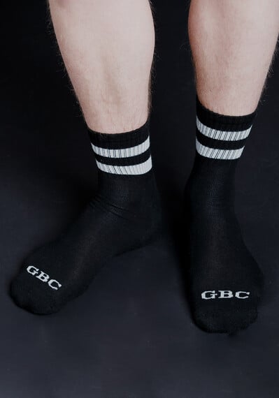 3 Pack Logo Crew Sock 3 Pack Logo Crew Sock Image 1