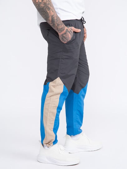 Men's Nylon Colour Blocked Pant Men's Nylon Colour Blocked Pant