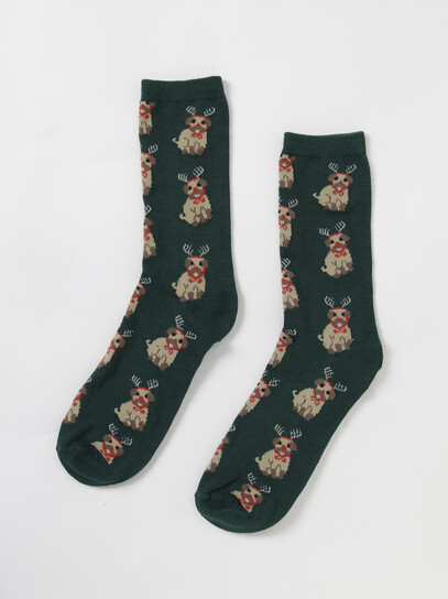 Men's Christmas Crew Sock