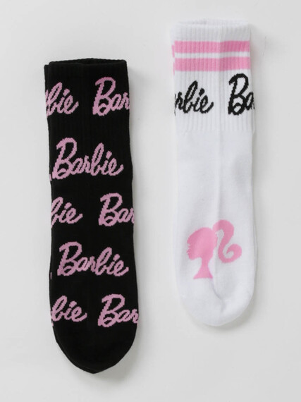 Women's Barbie Mid Crew Sock Image 2