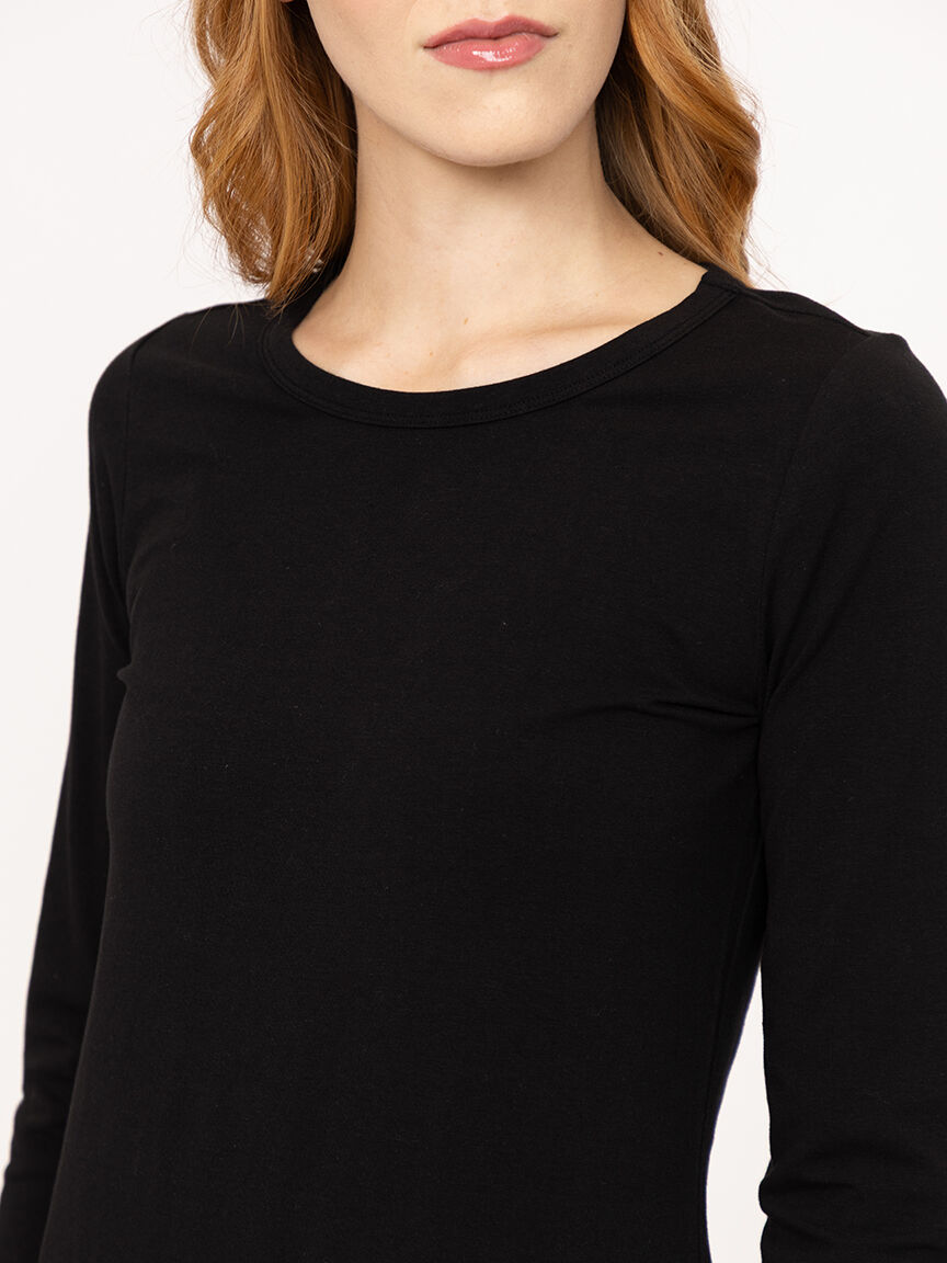 Women's Crew Neck Long Sleeve Tee
