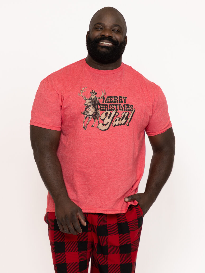 Men's Merry Christmas Y'all Tee