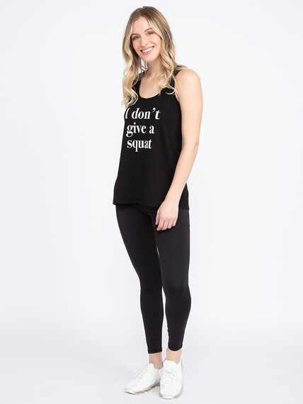 Women's I Don't Give a Squat Tank Image 2