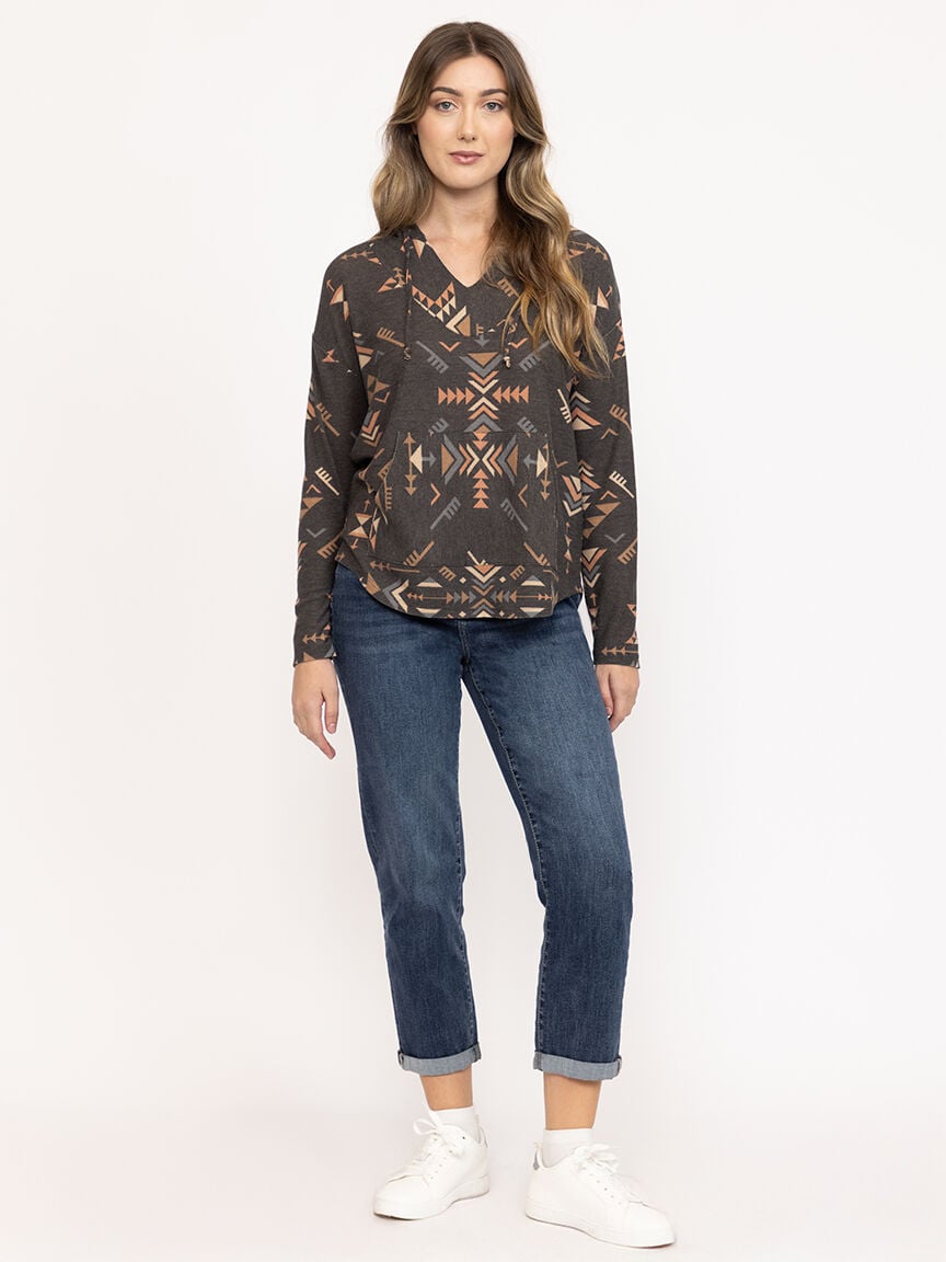 Women's Geo Hacci Hoodie