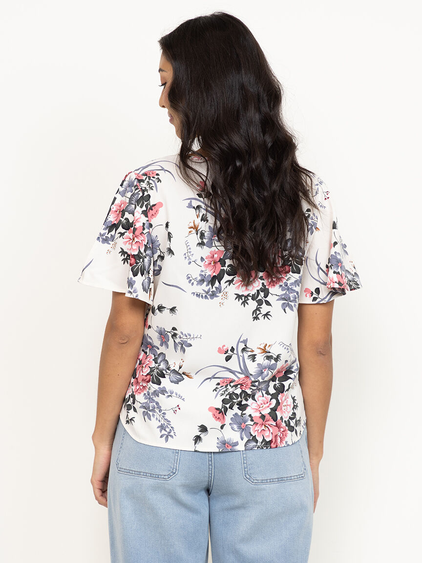 Women's Split Sleeve Blouse