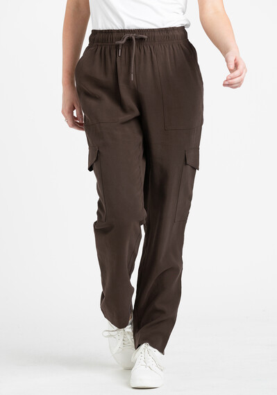 Women's Soft Pull-on Utility Straight Leg Pants Women's Soft Pull-on Utility Straight Leg Pants Image 2