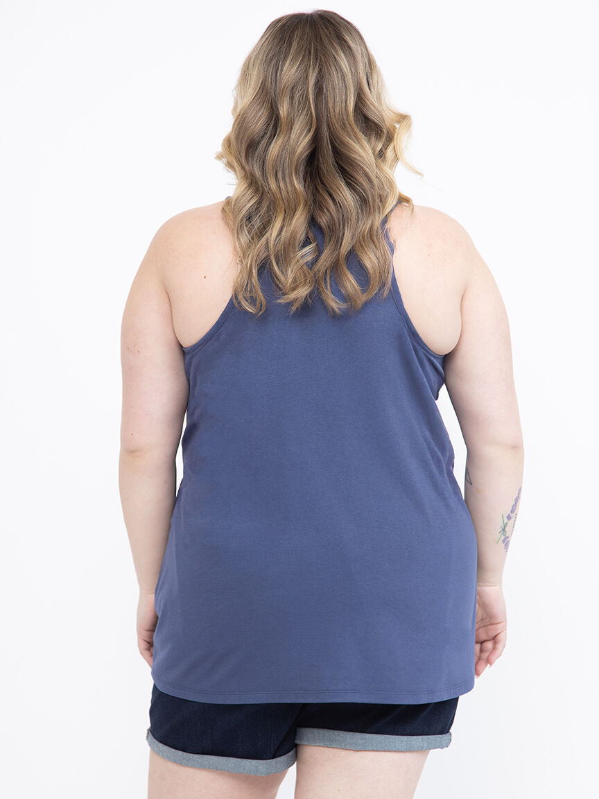 Women's Geometric Racerback Tank